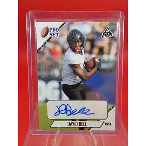2021 Pro Set Rookie Auto David Bell RC